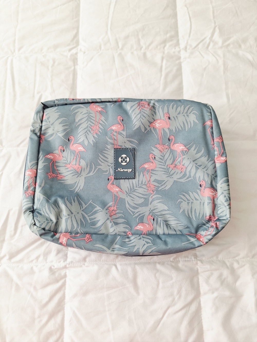 Narwey Hanging Toiletry Multi Use Flamingo Bag